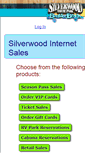 Mobile Screenshot of home.silverwoodthemepark.com